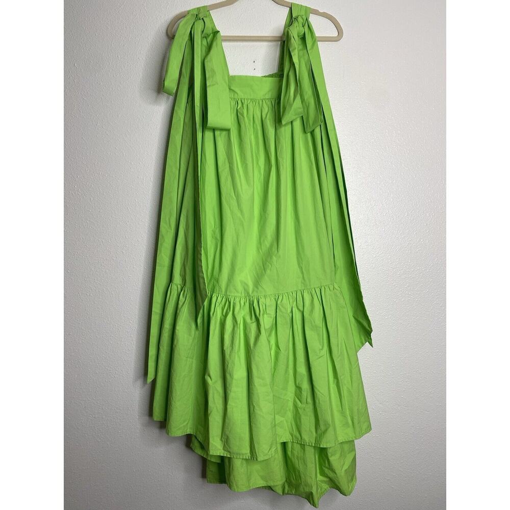 Christopher John Rogers for Target High Low Babydoll Dress Light Green Small‎